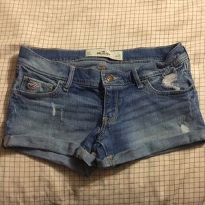 Hollister jean shorts
